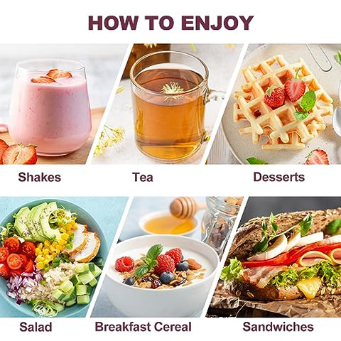 18 OZ) Gel de Musgo do Mar de Sabugueiro Irlandês Orgânico Cru Vegano Sabor 102 Vitaminas e Minerais Colhido na Natureza Reforço Imunológico para a Tireoide e Suporte Digestivo - ACEYO