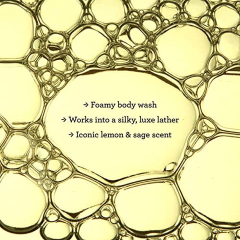 Soapy Suds Body Wash – Limão e Sálvia – 946 ml – Suave e Hidratante para uma Pele Supremamente Macia – Livre de Parabenos – Vegano - Bliss