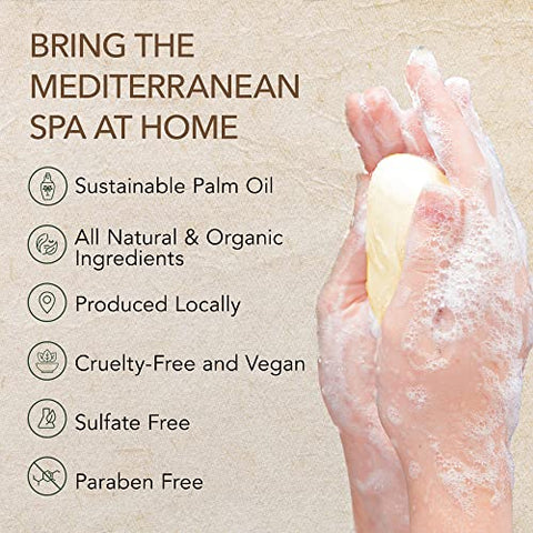 Conjunto de Presente com 6 Barras de Sabonete 100% Natural – Ingredientes Orgânicos – Frete Grátis - O Naturals