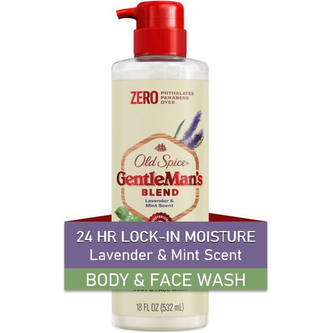 Gel de Banho para Homens GentleMan’s Blend Lavanda – 250ml - Old Spice