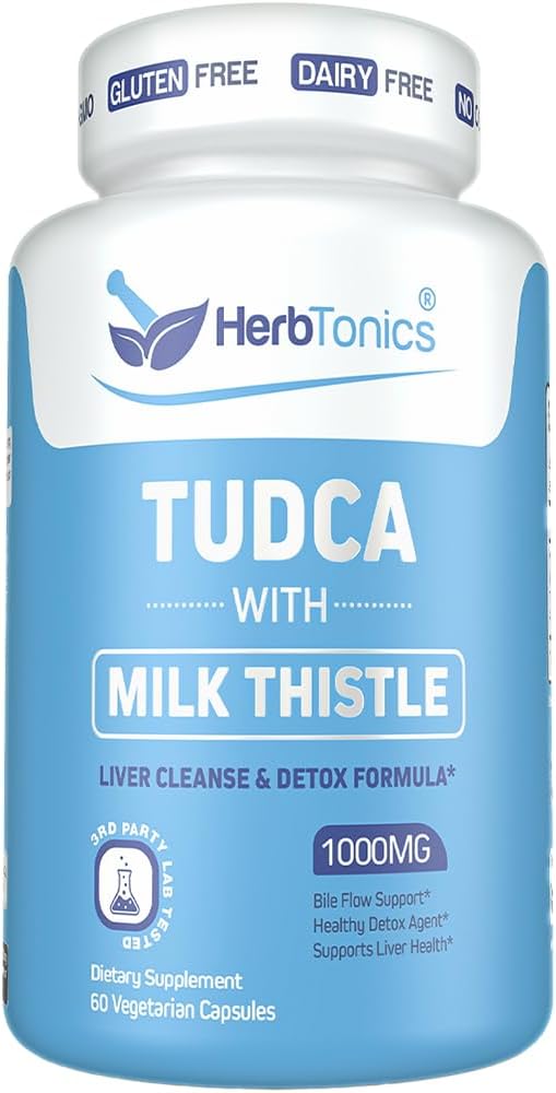 TUDCA – Proteção hepática avançada – 60 cápsulas – 500mg - Herbtonics