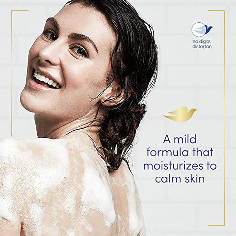 Sabonete em Barra Dove Beauty Gentle Cleanser Hidrata e Acalma a Pele – Barra de Creme Suave Anti-Stress com 1/4 de Creme Hidratante 105g 14 Unidades