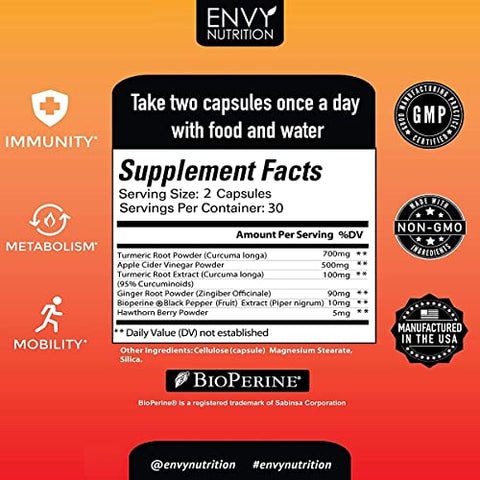 Envy Nutrition - Açafrão da Terra: Benefícios, Receitas e Propriedades – 100g
