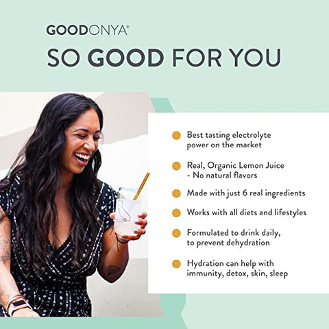 Hydrate Electrolyte – Hidratação com Eletrólitos para um Estilo de Vida Ativo - GOODONYA