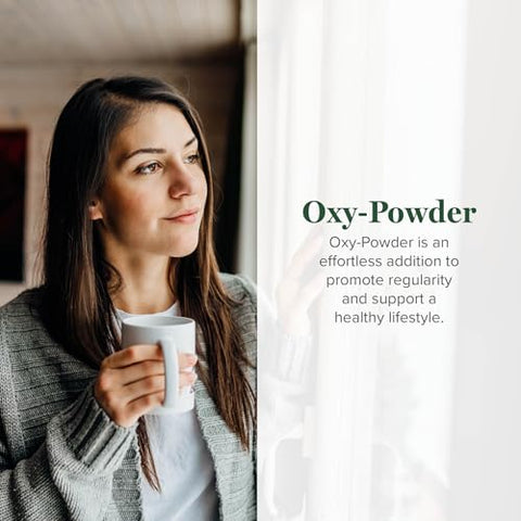 Oxy-Powder – Limpeza Natural do Cólon com Base em Oxigênio para Alívio da Constipação (120 Cápsulas) - Global Healing Center