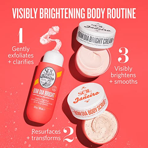 SOL DE JANEIRO Sabonete Líquido Iluminador Bom Dia – Clareador Corporal 200ml