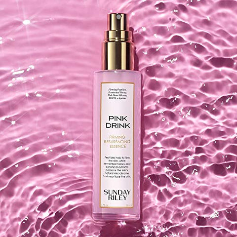Sunday Riley Pink Drink Essência Facial em Spray Firmadora e Esfoliante – 100ml