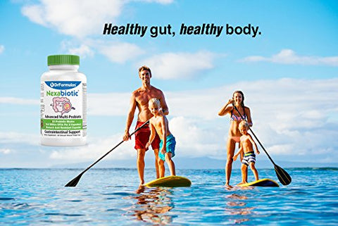 Nexabiotic 23 Multi Probiótico para Mulheres e Homens – Fórmula do Dr. com Lactobacillus Acidophilus, Bifidobacterium Infantis, Saccharomyces Boulardii, 17,25 Bilhões de UFCs - DrFormulas