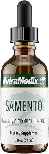 Samento Cat’s Claw Tincture – Extrato de Unha de Gato Peruana para Imunidade, Cérebro, Antioxidante, Cardiovascular – 30ml - NutraMedix