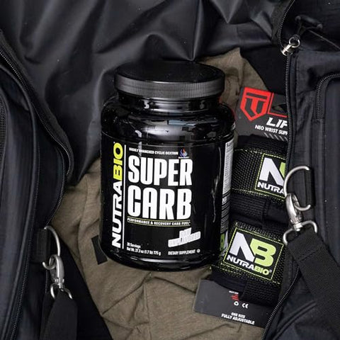 Super Carb – Pó de Suplemento de Carboidratos Complexos – Cluster Dextrin e Eletrólitos para Melhorar o Desempenho - NutraBio