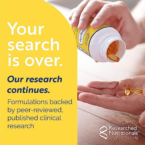 Tri-Fortify Liposomal Glutathione – Absorção Superior – Suporte à Saúde Imunológica - Researched Nutritionals