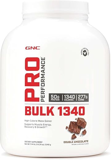 Pro Performance Bulk 1340 – Chocolate Duplo, 9 Porções, Suporta Energia, Recuperação e Crescimento Muscular - GNC