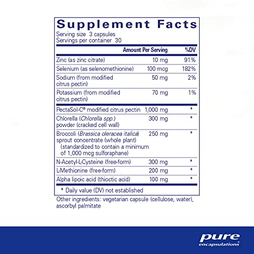 HM Complex | Suporte para o Processo Natural de Desintoxicação do Corpo* | 90 Cápsulas - Pure Encapsulations