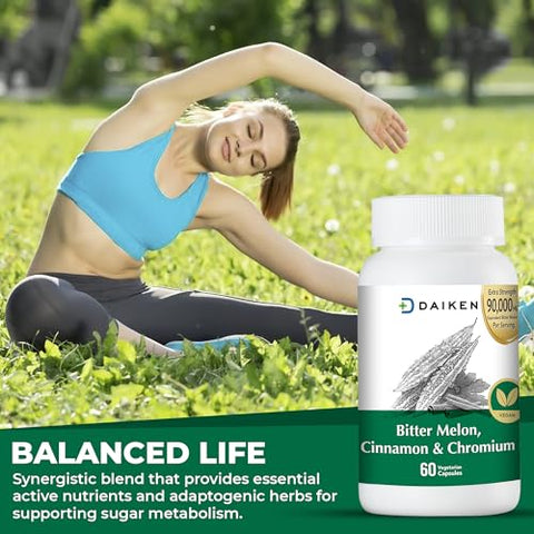 Bitter Melon e Canela – Benefícios para a saúde – 100g - DAIKEN