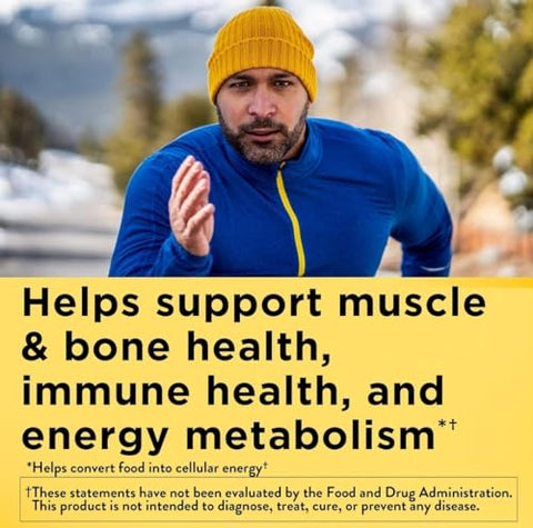 Multivitamínico Para Homens Sem Ferro, Suplemento Diário de Vitaminas para Apoio Nutricional, Multivitamínico para Homens, 300 Comprimidos, Suprimento de 300 Dias - Nature Made
