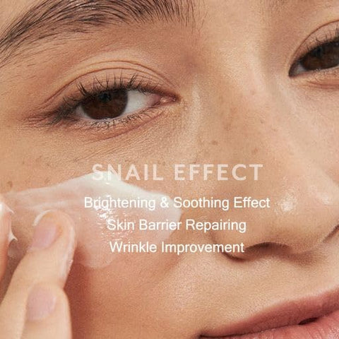 Creme Reparador de Caracol MIZON All In One, Hidratante Facial Dia e Noite com Extrato de Mucina de Caracol, Cuidados Coreanos com a Pele, Antirrugas