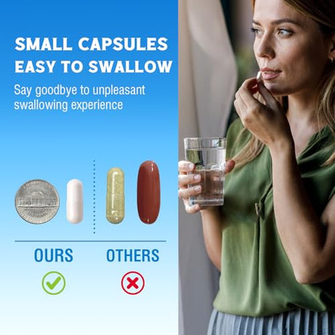 Vitalibre - Suplemento Complexo de Magnésio 1160mg para Sono e Nervos – Marca em Destaque