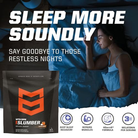 Slumber: Suplemento para um sono profundo e revigorante – 60 cápsulas - MTN OPS