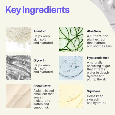 Cream Hidratante Facial Rico em Shea Butter e Ácido Hialurônico, 50ml - Curology