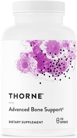 Advanced Bone Support‡ – Suplemento para Saúde Óssea com Cálcio e Vitamina D – 120 Cápsulas - THORNE