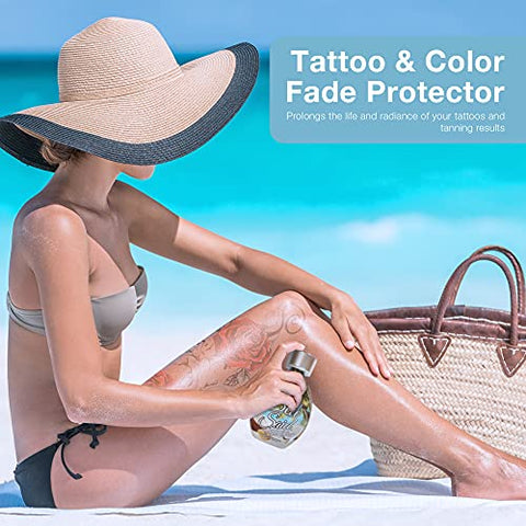 DARK TANS EXCLUSIVE - Acelerador de Bronzeamento That’s What Sea Said – Para Camas de Bronzeamento Internas e Banhos de Sol ao Ar Livre – Seguro para Rosto, Corpo e Tatuagens – Com Óleo de Coco – Sem Bronzer