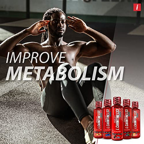 L-Carnitine LS3 1500: Suplemento Líquido de L-Carnitina com Acetil L-Carnitina, L-Tartarato de L-Carnitina, Pré-Treino sem Estimulantes, Zero Calorias, Açúcar, Glúten, Amigo da Dieta Keto, Sabor Uva - iSatori