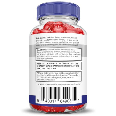 Justified Laboratories - Keto Thrive Gummies Avançado 1000MG Fórmula com Vinagre de Maçã Keto Thrive Gummies ACV Formulado com Romã e Beterraba em Pó B12 Vegano Não GMO 60 Gummys