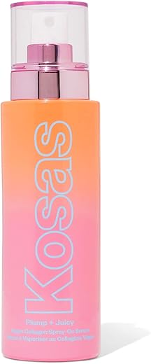 Plump and Juicy Vegan Collagen Spray – Serum Facial Vegano – EUA – Firmeza, Suavidade e Hidratação – 100ml - Kosas