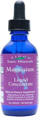 Eidon Ionic Minerals - Eidon Concentrado Líquido de Magnésio – Gotas Iônicas de Magnésio para Adultos, Homens e Mulheres, Suporta o Relaxamento Muscular, Bio disponível, Sem Aditivos ou Conservantes – 30ml