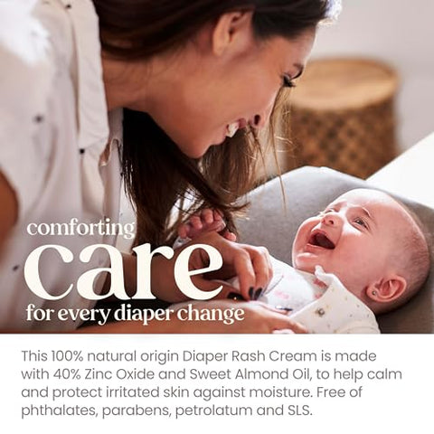 Burt's Bees Baby - Creme para Assaduras Burt’s Bees Baby, 40% Óxido de Zinco, Acalma – 40g