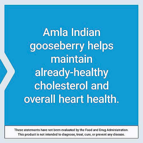 Advanced Lipid Control – Extrato de Amla, Groselha Indiana – Saúde do Coração e Endotelial – Vegetariano, Sem Glúten – 60 Cápsulas - Life Extension