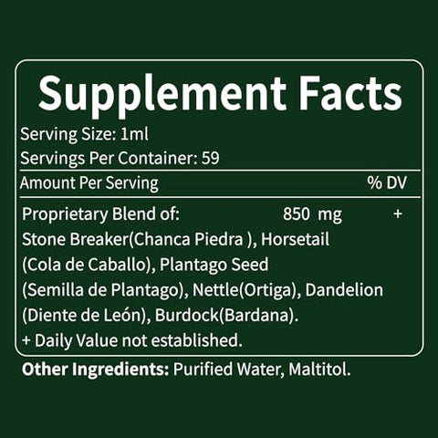 Herbmood - Extrato Complexo Herbal, Extrato Quebra Pedra para Dissolver Pedra nos Rins | Marca do Produto