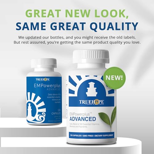 Renova Worldwide - Truehope EMPowerplus Advanced Multivitamínico para Mulheres e Homens – Multivitamínico Essencial de Amplo Espectro e Minerais Quelados para Suporte às Funções Cognitivas – Fórmula Original