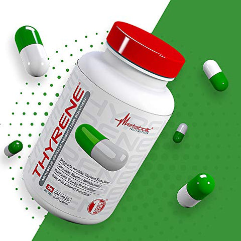 Thyrene – Suporte Orgânico para a Tireoide – 60 cápsulas - Metabolic Nutrition