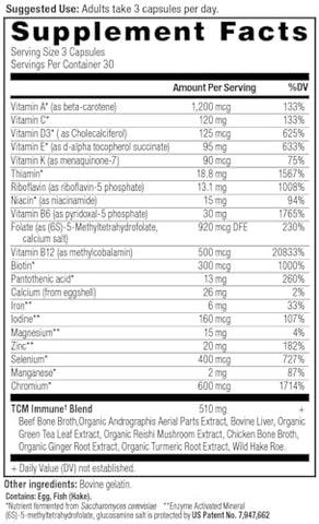 Multivitamínico para Suporte Imunológico, Imunidade, 21 Vitaminas e Minerais com Vitamina D | Ancient Nutrition - Ancient Nutrition