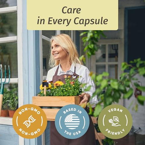 Suplemento de Raiz de Angélica e Dong Quai – Cápsulas de 1000 mg de Raiz de Dong Quai – Suplementos Antioxidantes de Erva de Angélica para Mulheres – Vegano, Não-OGM – 100 Cápsulas - HERBAMAMA