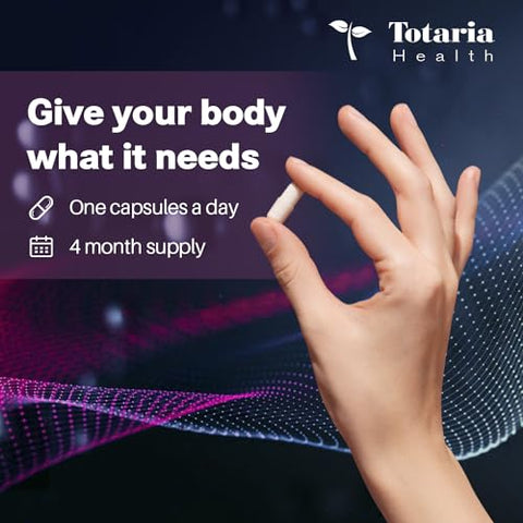 Totaria - Magnésio Complexo 700mg 12 em 1 Suplemento de Magnésio com Glicinato Citrato Malato Óxido Taurato Aspartato Orotato Relaxamento de Magnésio, Suporte Muscular e Cardíaco, Vegano 120 Cápsulas