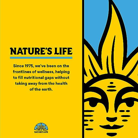 Nature's Life - Nature’s Life Prostate Maintain – Suporte para a saúde masculina – Complexo Herbal de Saw Palmetto, Pygeum e Suplementos de Zinco – 50 Porções, 100 Cápsulas Vegetarianas