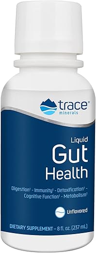 Suporte para Saúde Intestinal Líquida | Revestimento Intestinal, Digestão Normal, Imunidade, Metabolismo | 10 mg Humic - Trace Minerals