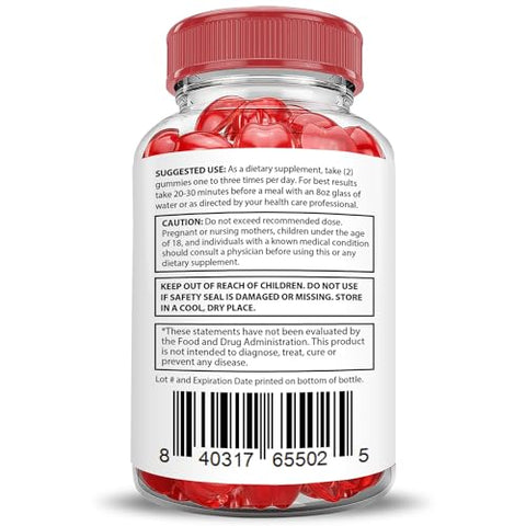 Justified Laboratories - (2 Pacotes) Gomas Trim Tummy Keto ACV Fórmula Avançada 1000MG Gomas Trim Tummy Keto Vinagre de Maçã Formulado com Romã e Beterraba em Pó B12 Vegano Não GMO 120 Gomas