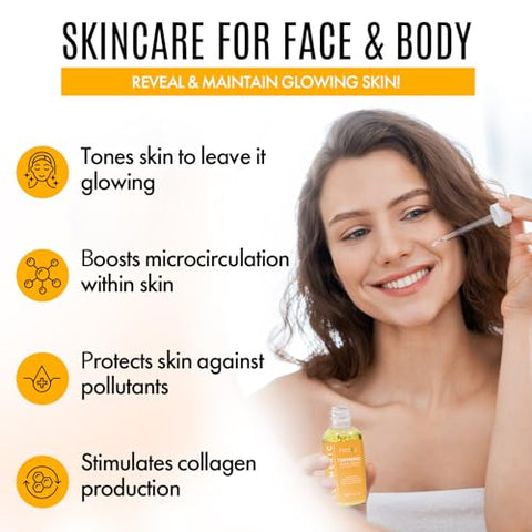 Healov - Conjunto de Cuidados com a Pele de Açafrão – Produtos de Cuidados com a Pele de Açafrão Iluminadores