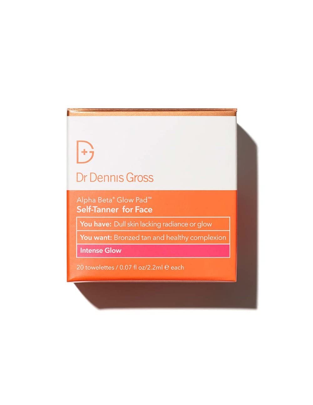 Alpha Beta Glow Pad Intense Glow para Rosto: Pele Opaca sem Brilho  Dr Dennis Gross - Dr Dennis Gross