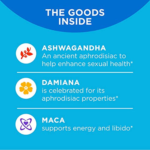 Lovin Libido Cápsulas – Aumente o Desejo com Ashwagandha e Maca  OLLY - OLLY