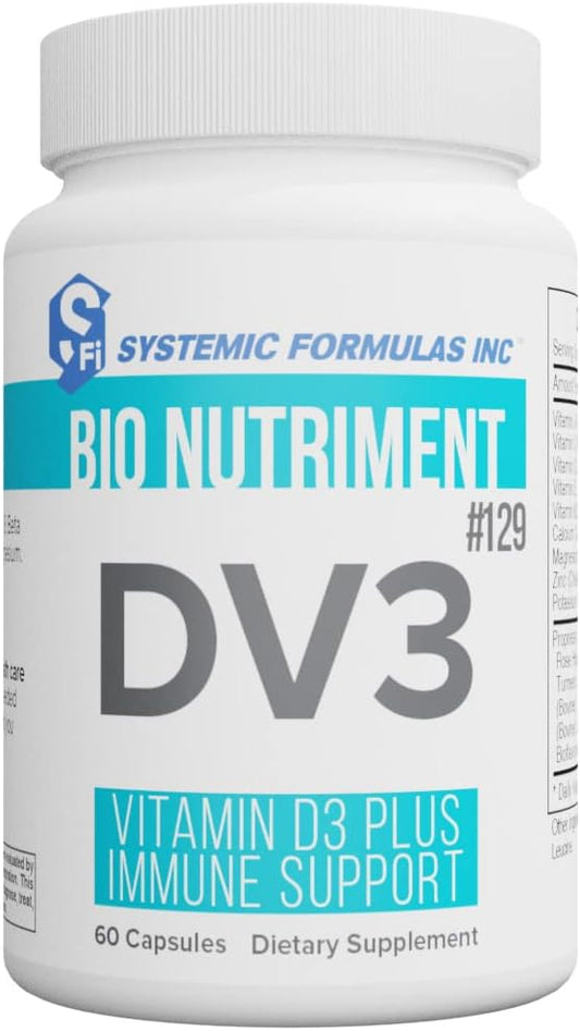 DV3 BioNutriment Vitamina D3 Plus Suporte Imunológico - Systemic Formulas