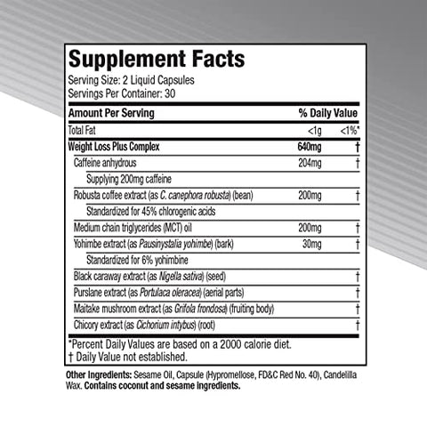 Advanced – 60 Cápsulas Líquidas de Liberação Rápida – Queima Calórica Termogênica, Energia Máxima – para Mulheres - Hydroxycut