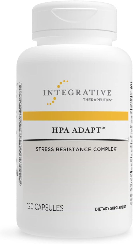 HPA Adapt – Suporte para uma Resposta Saudável ao Estresse* – Suplemento para uma Mentalidade Positiva com Ashwagandha, Maca e Manjericão Sagrado - Integrative Therapeutics