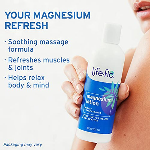 Loção de Magnésio Concentrado com Cloreto de Magnésio | Calmante | 100ml - LIFE-FLO