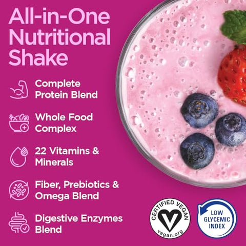 Naturade – Pó Proteico Vegano à Base de Plantas – Shake Nutricional Completo – Sem Glúten – 500g - Vegansmart