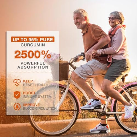 LUCKCHAN - (2 Pacotes) Gomas de Cúrcuma Curcumina com Gengibre – 100% Natural e Deliciosas | Marca: Turmeric Curcumin