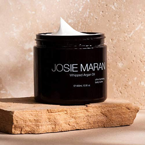 Body Butter de Argan Whipped (400g) – Creme Corporal Nutritivo – Hidratante de Absorção Rápida – Óleo de Argan Orgânico do Marrocos - Josie Maran